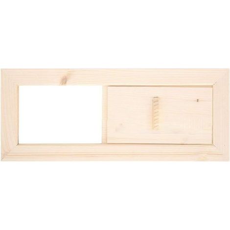 Grille de Ventilation Sauna en pour bois 21x15cm Résistante Grille pour bois naturel traité, résiste humidité , taille 21x15cm, pour idéal circulation air, finition soignée (1/5)