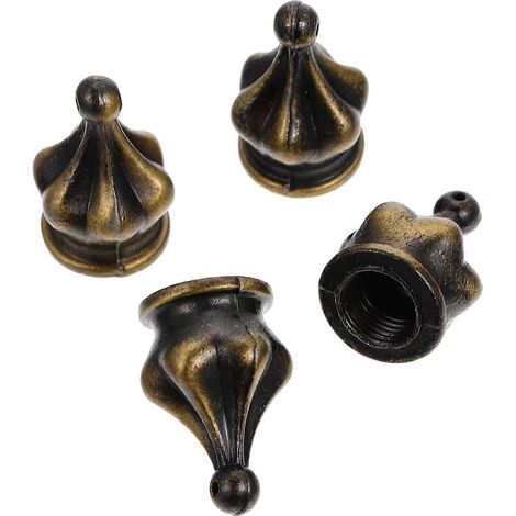Bouton décoratif en laiton pour abat-jour de lampe, bouton de lampe en bronze, bouton de lampe en forme de boule pour plafonnier. (1/5)