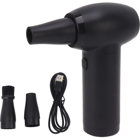 Souffleur à air portable USB 130000RPM, haute puissance 6000mAh pour nettoyage ordinateur et poussière (1/4)