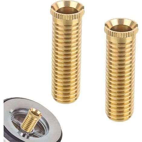 Vis de Crépine d'évier de Cuisine 2 Pcs 40mm Vis Creuse, Vis de Tamis de Panier d'Évier de Cuisine pour Lavabo Crépine Bouchon (1/5)