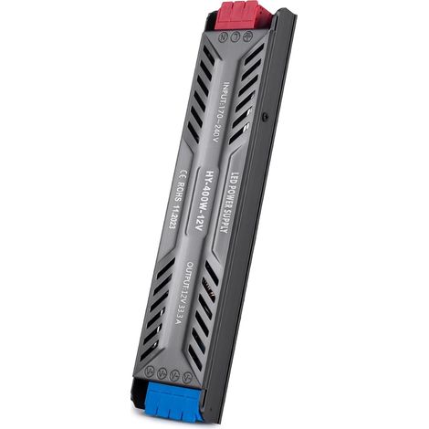LED Transformateur 220V 12V 400W 33,3A Alimentation LED Driver 12V 400W Ultra Fin LEDs Transfo Alimentation à Découpage Convertisseur De Tension AC à DC Pour LEDs l'éclairage Intérieur (1/5)