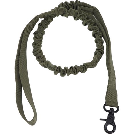 Nylon-Trainingsleine für mittelgroße/große Hunde, militärtaugliches grünes taktisches Gurtband (1/5)