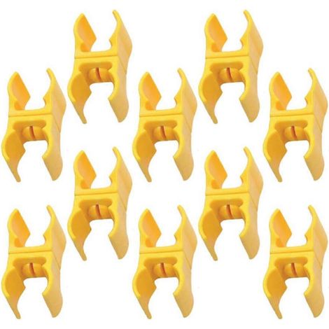 10 Stück Warnstangenclips für Outdoor-Agility-Felder
