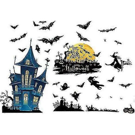 Halloween Halloween Halloween Pegatinas Pegatina Pegatina Decoraciones Adornos Fte (1/3)