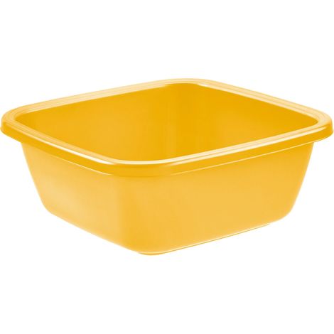 BACINELLA QUADRA 38 x 38 h.15 cm / 14 lt - zafferano  - TONTARELLI