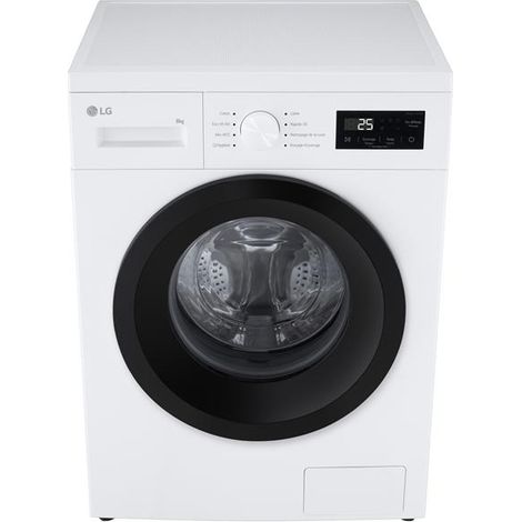 Lavatrice a carica frontale da 8 kg, 1400 giri/min, bianca - F84N15WHS - Lg