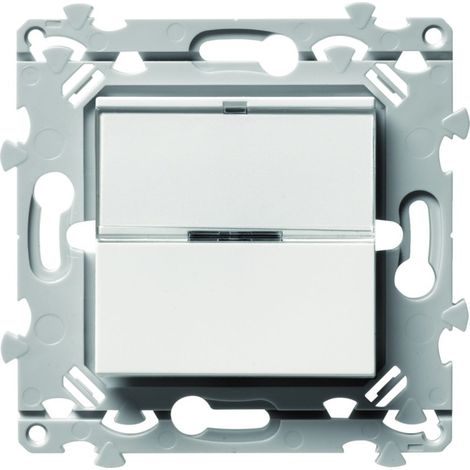 Hager WE025 - Essensya Label holder pusher 1O+1C - white