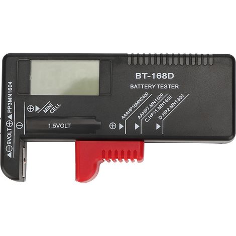 Testeur de batterie numérique portable 1,5V 9V Analyseur de diagnostic de mesure (1/5)