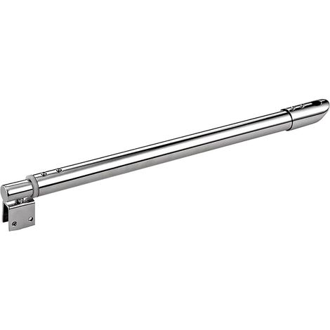 Barre de support pour paroi douche en verre, tige fixation murale (1/5)