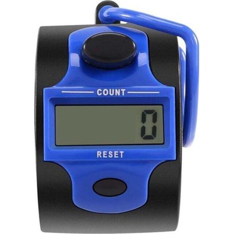 Compteur Électronique Manuel Digital Anneau Doigt Poche Mécanique pour Golf et Comptage de Points (1/4)