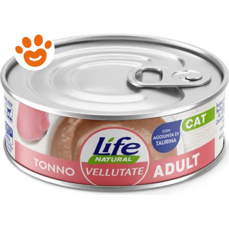 Life Cat Le Vellutate Adult Tonno - Lattina 70 Gr -