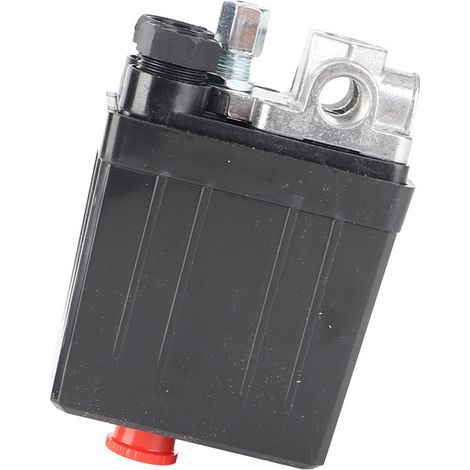 Pressostat robuste 240 V 16 A à quatre ports pour compresseur d'air, 90 PSI‑120 PSI (1/5)