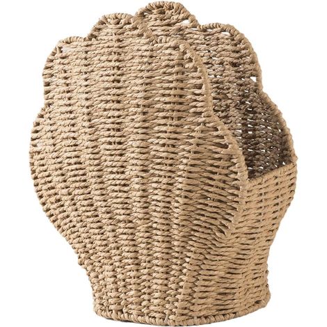 Woven Basket, Storage Basket for Small Items, Multifunctional Decorative Container, Desktop Organiser for Shelf Kitchen Appliances (1/5)