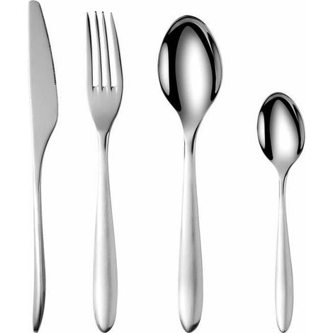 Arthur Martin AM0211 Besteckset Grau 24 Teile