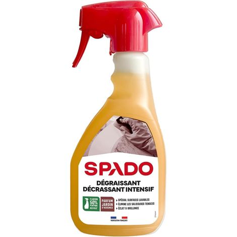 Dégraissant décrassant- Elimine les salissures - Tout les types de sols - Usage intérieur et extérieur -Travaux, déménagement et nettoyages -Parfum jardin d'agrumes- 500 ML -Fabriqué en France (1/5)