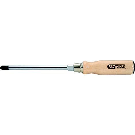 KS Tools - Tournevis ERGOTORQUE® BOIS PZ3 - 300.1023 (1/2)
