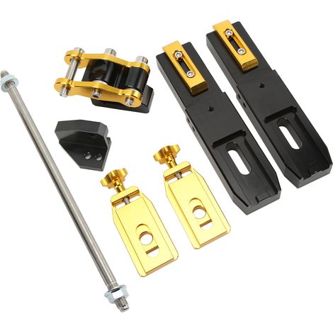Kit 7 pièces prolongateur de bras oscillant moto, alliage aluminium CNC, remplacement Grom MSX125 (1/5)