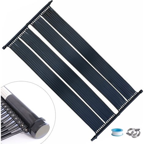305x80CM Solarheizung Poolheizung Solarkollektor Solarpanel Wärmeplane für Pool