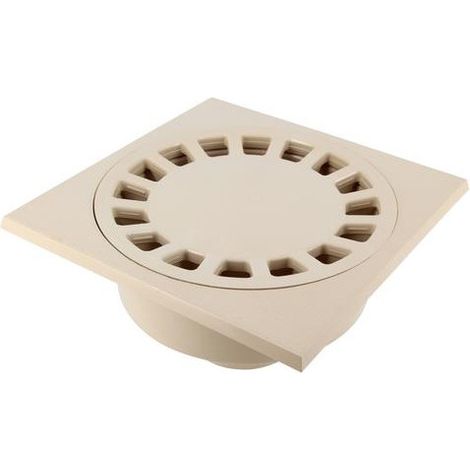 Hofablauf mit vertikaler Außenmuffe: M75 - F63 Sand