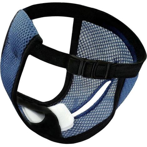 Couches pour chiennes réutilisables et lavables, culottes physiologiques, pour chiens de taille moyenne et grande.-medium blue (1/5)