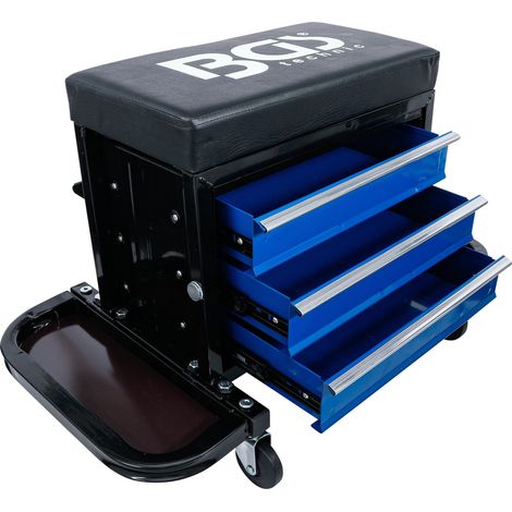 BGS  asiento  rodante  para  taller  con  3  cajones  -  2859 (1/4)