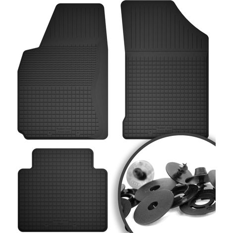Tapis en caoutchouc + butées pour : Kia Opirus berline (2002-2011) (1/5)