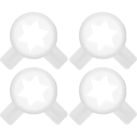 Pièces de rechange pour sorbetière, buses originales, usage domestique, faciles à nettoyer, lot de 4 (1/5)