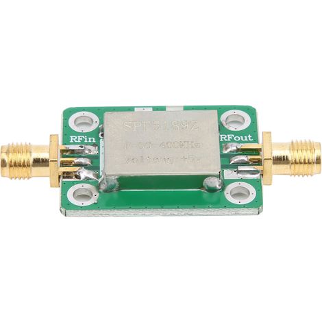 Module amplificateur RF FM 50-400MHz, faible bruit, large bande pour récepteurs radio puissance signal (1/5)