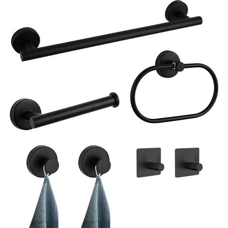 Accessoires de salle bain modernes : anneaux porte-serviettes en (1/5)