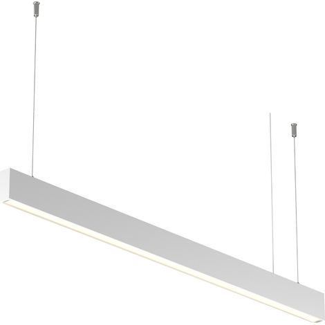 Maytoni Basis Lampada a sospensione da soffitto dimmerabile bianca (1/5)
