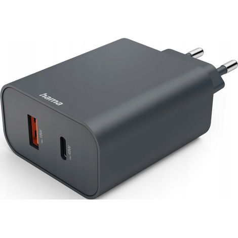 Hama Handy-Ladegerät, Power Delivery, USB-C/USB-A, 45W 1 Stück. (1/5)