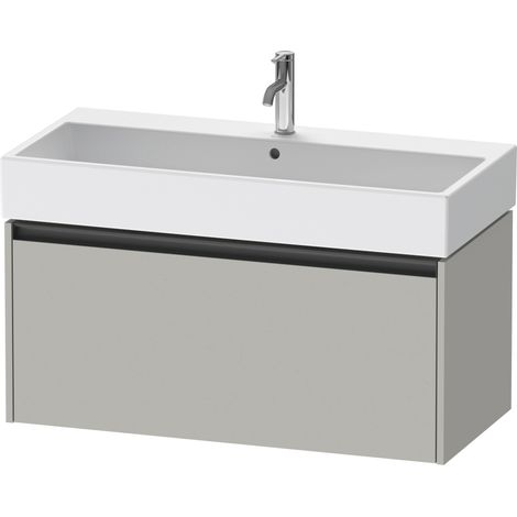 Duravit Ketho.2 bâti-support de lavabo suspendu, 1 tiroir,