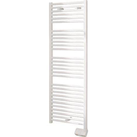 Sèche-serviettes électrique 750W, H:145,3 x l:48 cm, blanc - 2012, Atlantic