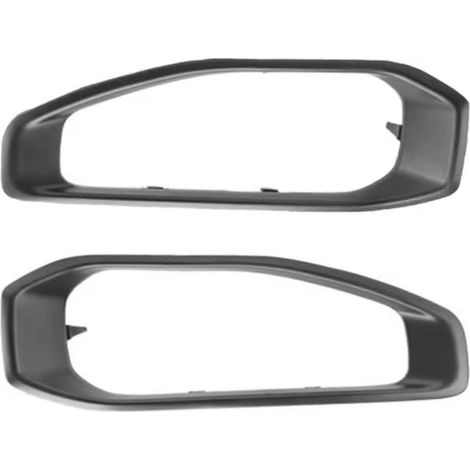 1 par de cubiertas para faros antiniebla del parachoques delantero 6BU58TZZAA 6BU59TZZAA para Jeep Wrangler JL 2018-2023 y Gladiator 2019-2023 (1/5)