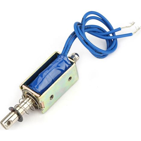 Automatisierungssteuerung 6/12/24 V DC 300 mA DC Zugkraft Elektromagnet 5 N Zugbereich 10 mm (6 V) (1/5)