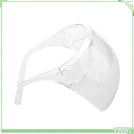 Fafeicy écran facial protecteur ultra clair Écran facial transparent, ultra transparent, protection contre les parapharmacie pluie (1/5)