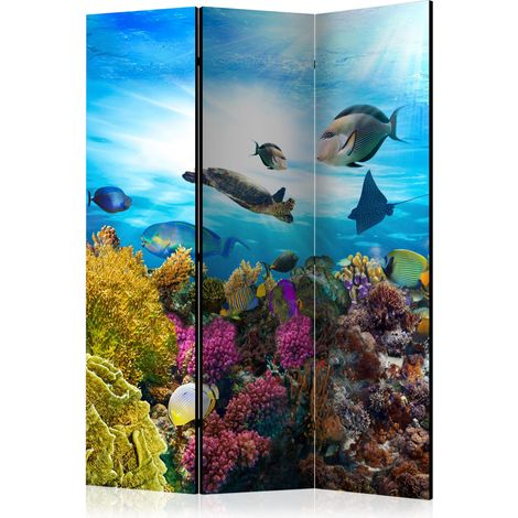 Paravento - Coral reef [Room Dividers] - 135x172 (1/4)