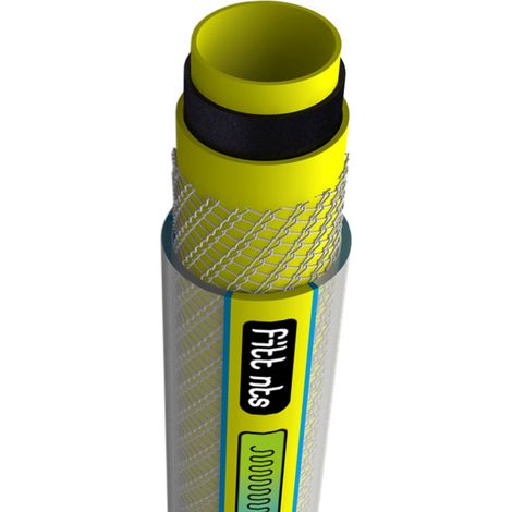 FITT Gartenschlauch NTS YELLOW 6-lagig 1" 25M