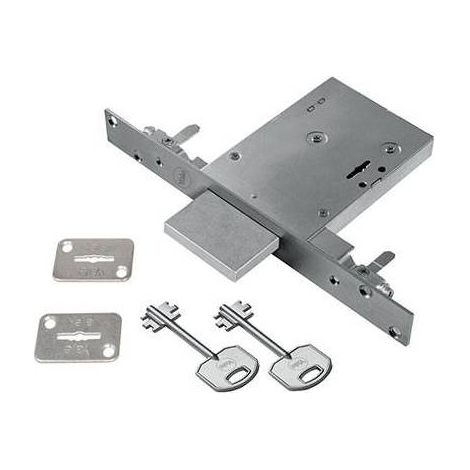 SERRATURA METALLO INFILARE Y8TD101 YALE - B.Q ZINC F.MM 25 DM M4 TRIPL H.MM 82 E.MM 70 KA - 1 pezzo