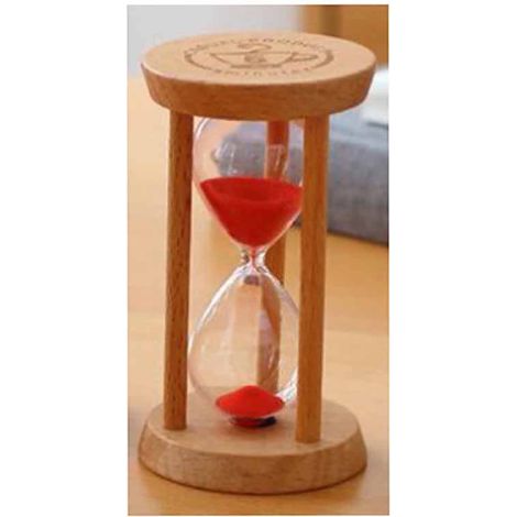 Visuelle Sanduhr für pädagogische Zwecke – Mehrfarbiger Timer (Gelb, Blau, Rot) 10/15/30 Min. für Konzentration, Zeitmanagement, Kinder und Aktivitäten