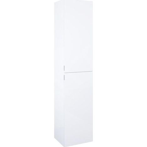 Jika Pure - Armoire haute 180x40x35 cm, 2 portes G/D, blanc H43J2322305001 (1/2)