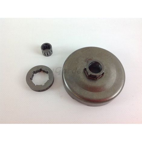 Pignone frizione motosega + gabbia innesto pompa HUSQVARNA 362 365 371 570 570XP