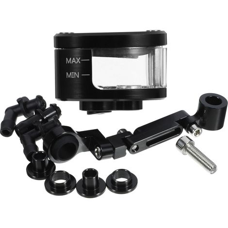 Juego de 3 frascos de aceite de aluminio negro
