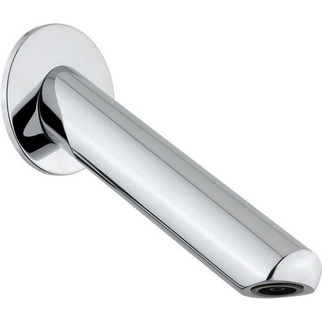 Wandauslauf aus Messing mit verchromter Oberfläche – Idral 02140 (1/4)