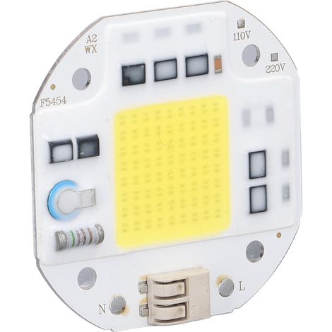 COB-Lampenperle, Hochleistungs-LED-Chip, helle COB-Lichtquelle, treiberlos, für DIY-Beleuchtung, 110 V, 100 W, Kaltweiß (5800 K–6500 K) (1/5)