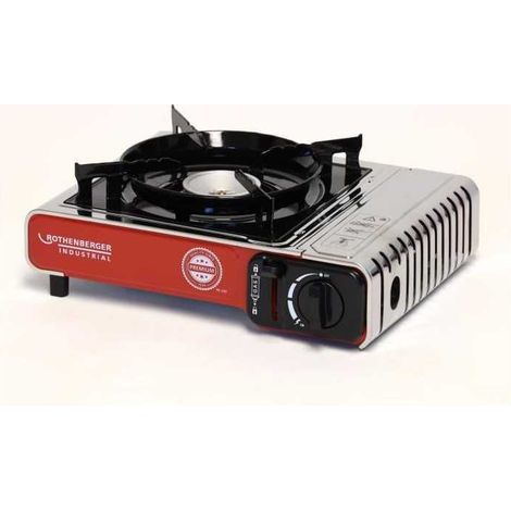 Réchaud a gaz - ROTHENBERGER - PREMIUM RS 220 - 2200 W - Gris et noir