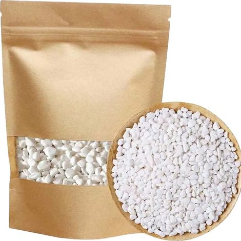Marbles en Pierre Décorative en Pavé, Esthétique Naturelle, Utilisation Polyvalente, 500g (1/2)