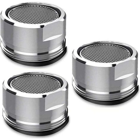 3 Pièces Aerateur de Robinet 24mm Mousseur Robinet Embout Robinet Cuisine Filtre Robinet pour les Robinets de Salle de Bain (1/4)
