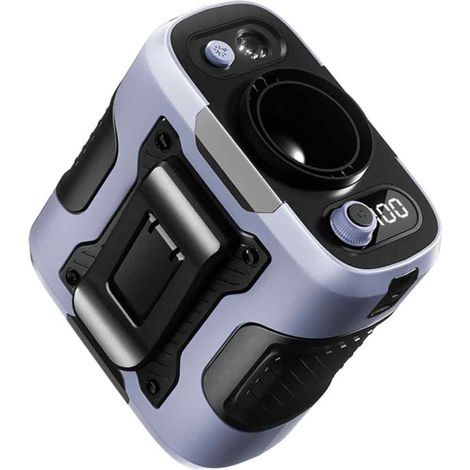 Ceinture-ventilateur rechargeable portable pour le camping et les chantiers extérieurs (1/5)