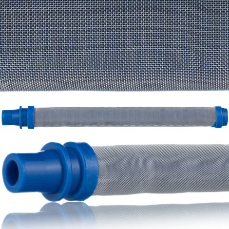 Filtro Paletta Blu 150 Mesh per Aggregato di Verniciatura – Alta Filtrazione e Protezione  Lunghezza 100mm  Compatibile con Ugelli 0,011''–0,013''